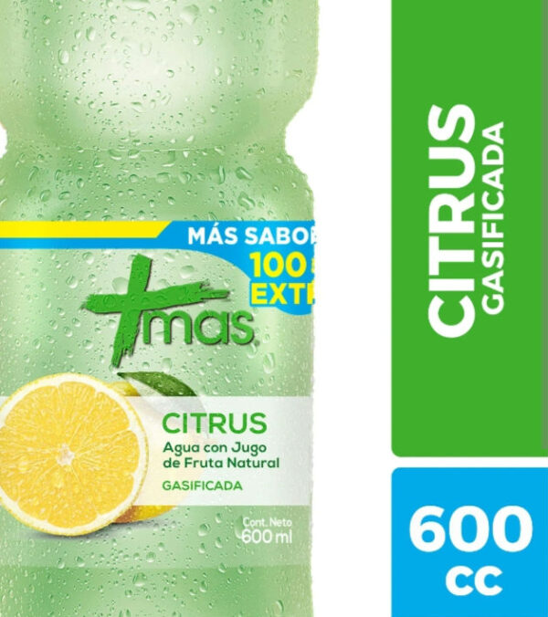 Agua Mas Citrus 600 Ml