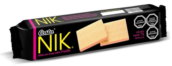 Galleta NIK sabor frutilla