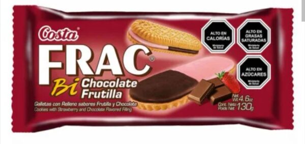 Frac frutilla chocolate 130g