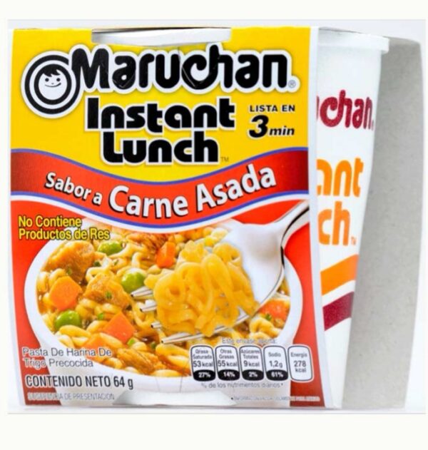 Maruchan de carne 64g