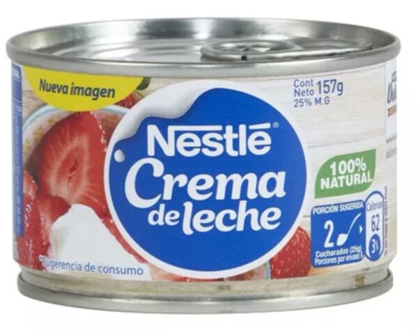 Crema de leche 157g