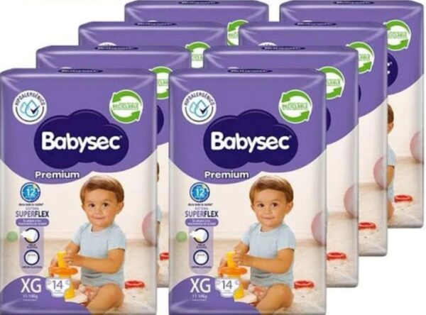 Pañal babysec xg