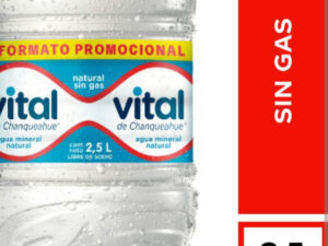 Agua Vital Sin Gas 2.5 ml