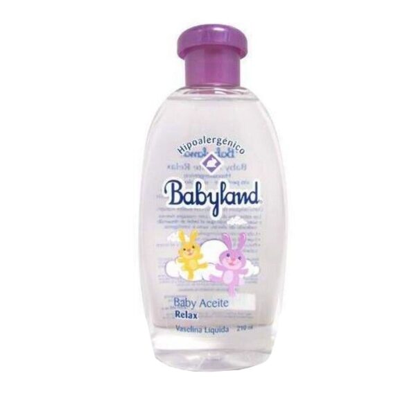 Hipoalergénico babyland vaselina líquida 210ml