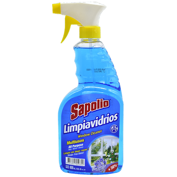 Limpiavidrios sapolio 650ml