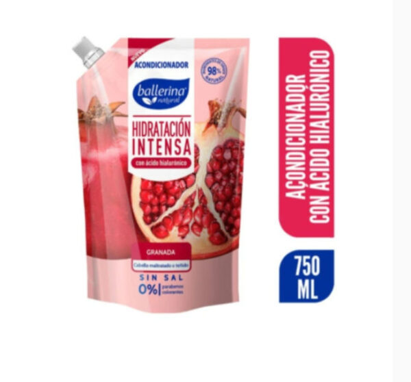 ACONDICIONADOR BALERINA COLOR IDEAL SIN SAL GRANADA 750ML