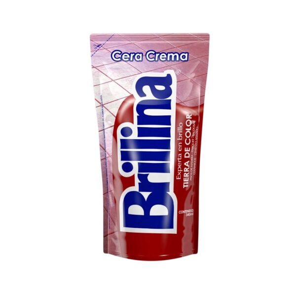 Cera crema tierra de color brillina 340gml