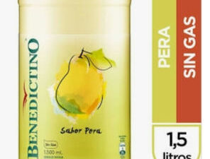 Agua Benedictino Sabor Pera 1.5 ml