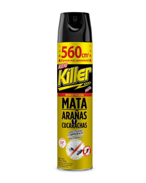 Killer mata arañas y cucarachas 345g