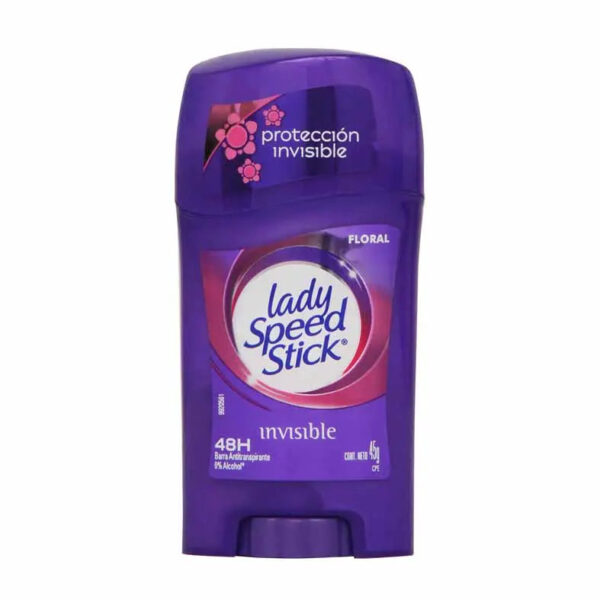 Desodorante lady speed stick invisible 45g