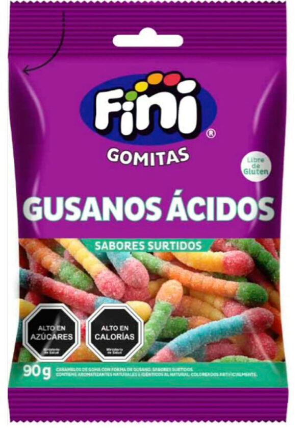 Gusanos ácidos 90g