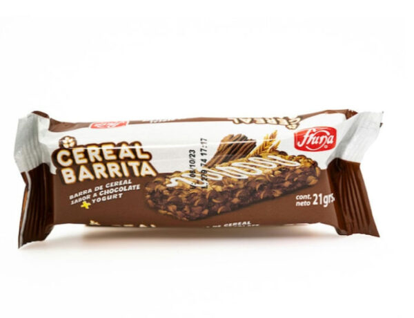 BARRA CEREAL CHOCOLATE FRUNA x 21 g
