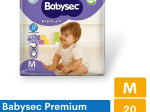 Babysec Pañal M 20 U