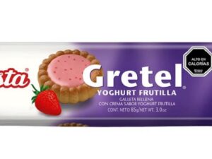 Galleta Gretel sabor frutilla