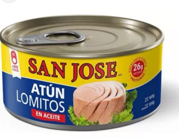 San José atún lomito aceite 160g