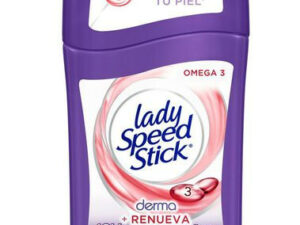 Desodorante lady speed stick derma+renueva 45g
