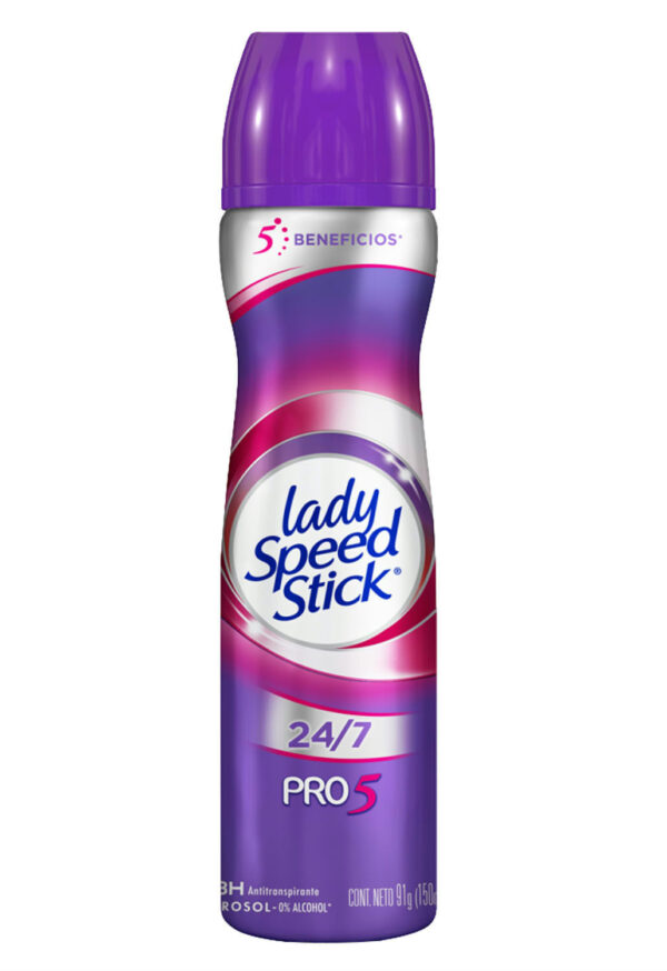 Desodorante lady speed stick 24/7 pro5