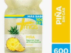 AGUA MAS PIÑA 600 Ml