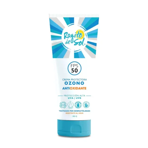 Pantalla solar antioxidante ozono rayito de sol 50g