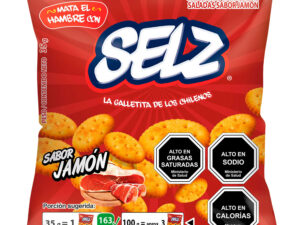 Galleta selz mini jamón 35g