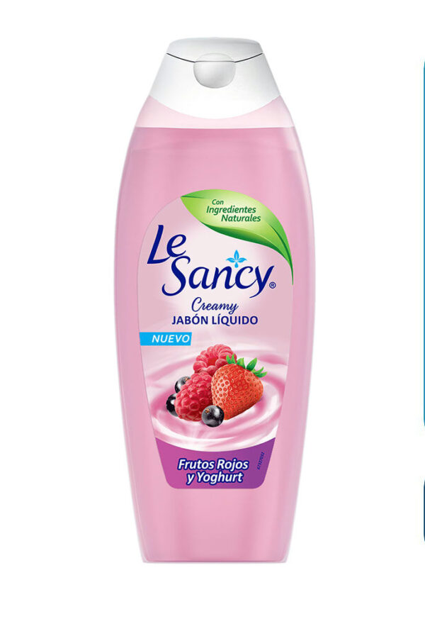 Jabón líquido lesancy frutos rojos & yogurt 750ml