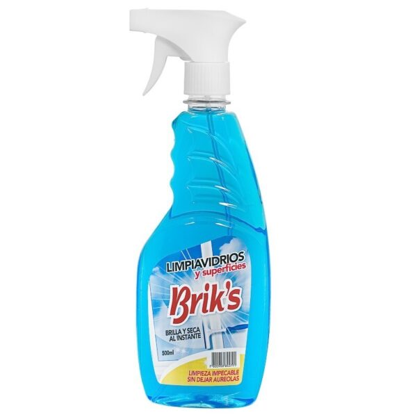 Limpiavidrios y superficies briks 500ml
