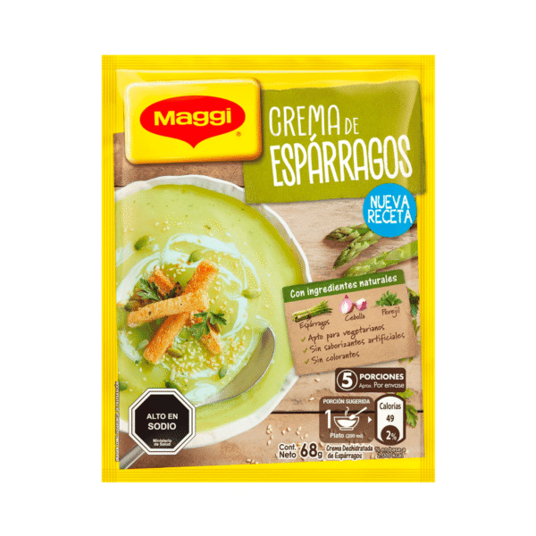 Crema de esparragos 68g
