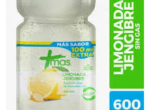Agua Mas Limoin Jengibre 600 Ml