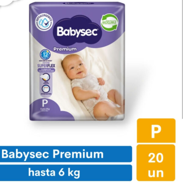 Babysec Pañal P x 20 U