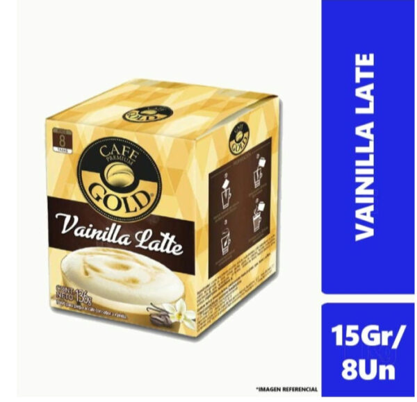 Cafe Gold Vainilla Latte 15G