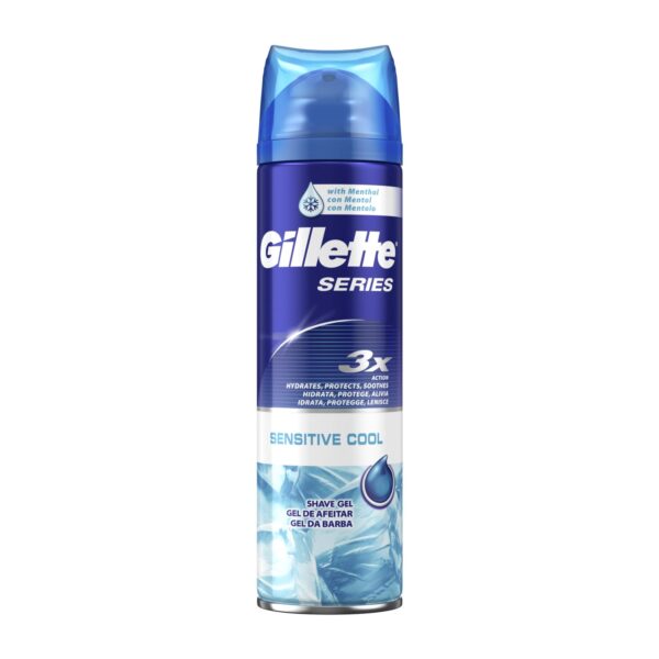 Gel de afeitar Gillette series sensitive cool 200ml