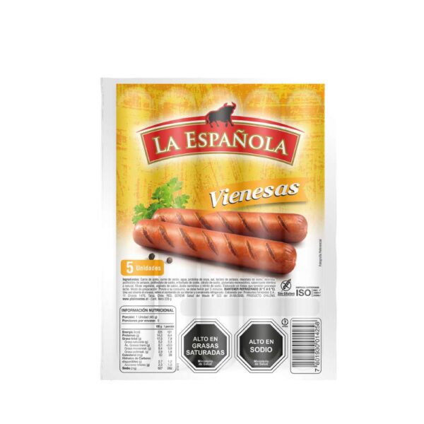salchicha la española de 5 unidades