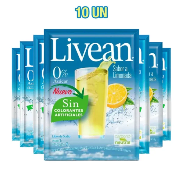 jugos livean variedad de sabores