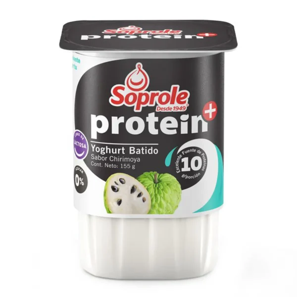 yogurt protein  soprole chirimoya