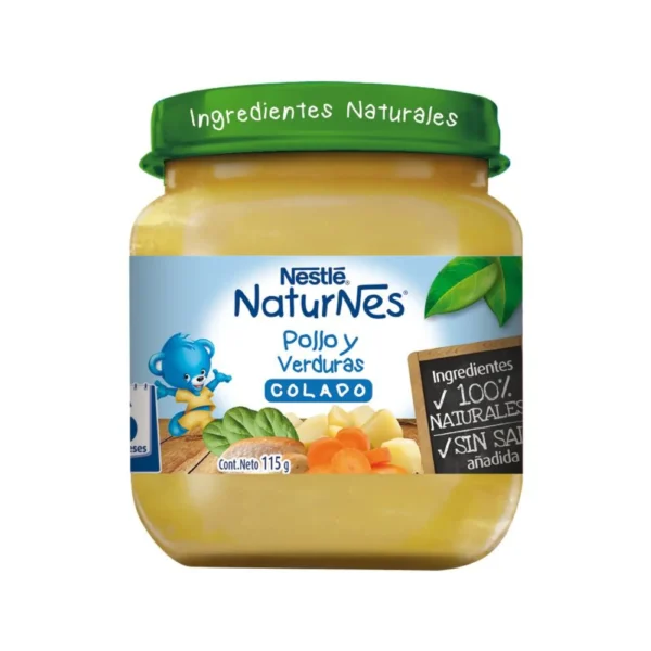 colados pollo y verduras 115g