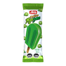 helado palito manzana