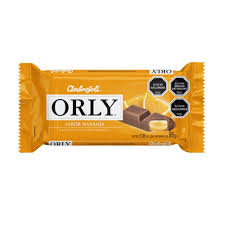 CHOCOLATE ORLY SABOR NARANJA