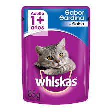 sobre de whiskas sabor sardina